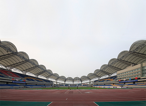 昆山体育馆内景